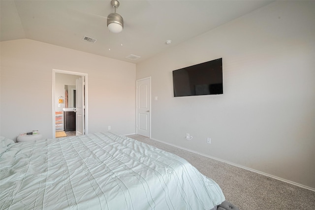 4315 Isoletta Ct, Katy, TX 77449 - bedroom featuring light colored carpet and lofted ceiling