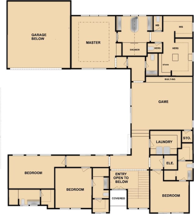 5602 Ella Lee Ln, Houston, TX 77056 - view of home floor plan