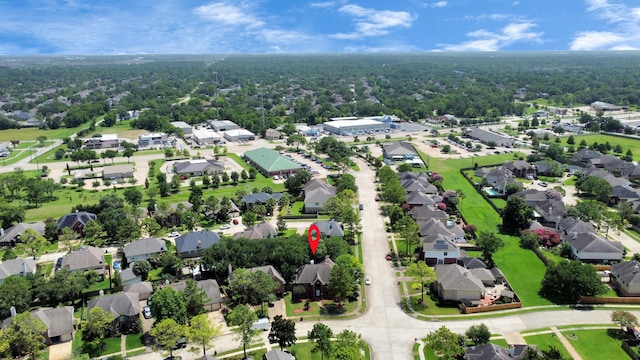 1503 Pine Ridge Ln, Pearland, TX 77581 - aerial perspective of suburban area