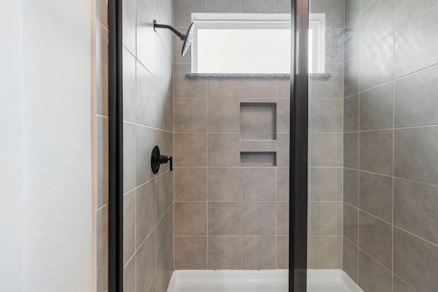 8722 Riverton Ridge Rd, Cypress, TX 77433 - full bath with a stall shower