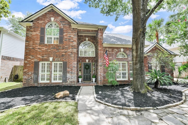 12911 Bristol Berry Dr, Cypress, TX 77429 - view of front of property featuring brick siding and a shingled roof