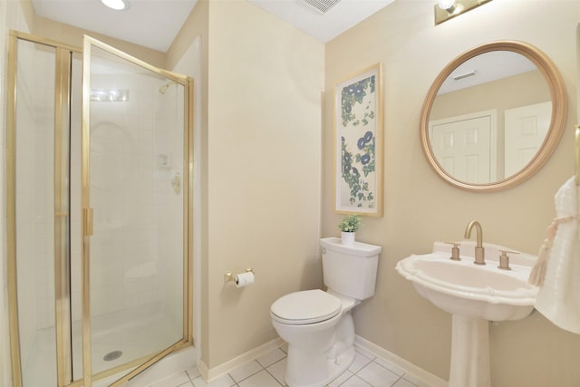 12911 Bristol Berry Dr, Cypress, TX 77429 - full bath featuring a stall shower and tile patterned flooring