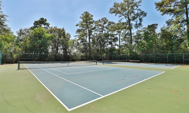 12911 Bristol Berry Dr, Cypress, TX 77429 - view of tennis court with community basketball court