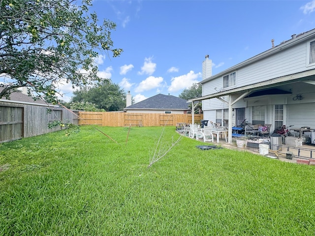21307 Walden Grove Ln, Katy, TX 77450 - fenced backyard featuring a patio