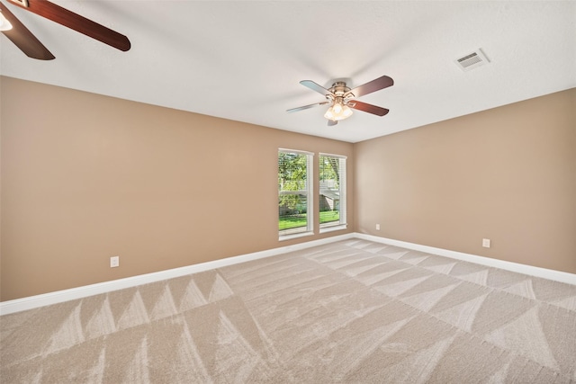 3019 Ramblewood Rd, Montgomery, TX 77356 - empty room with ceiling fan and light carpet
