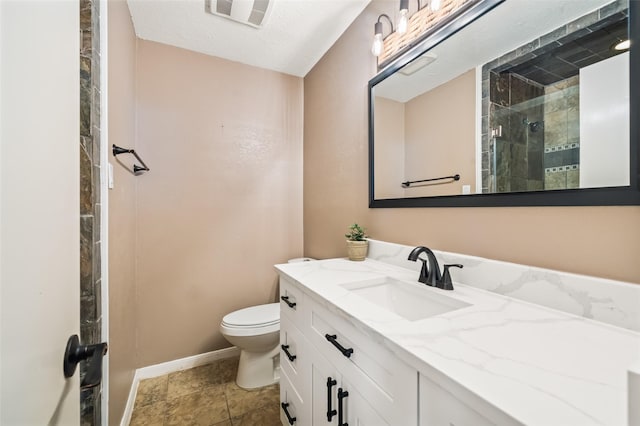 3019 Ramblewood Rd, Montgomery, TX 77356 - bathroom featuring vanity and a stall shower