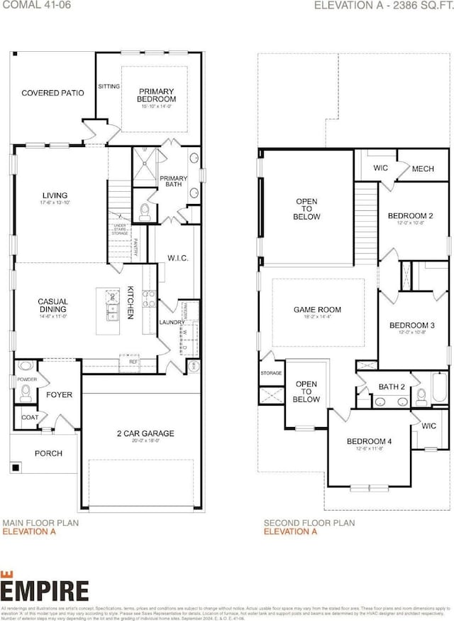 21624 Alberta Forest Cir, Magnolia, TX 77355 - view of floor plan / room layout