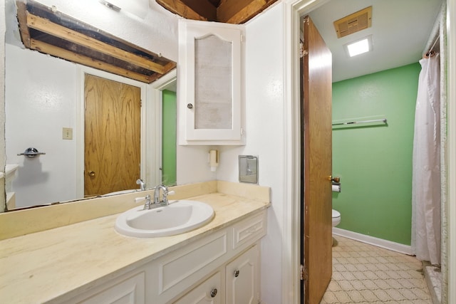 9506 Kell Cir, Houston, TX 77040 - full bathroom featuring vanity and tile patterned floors