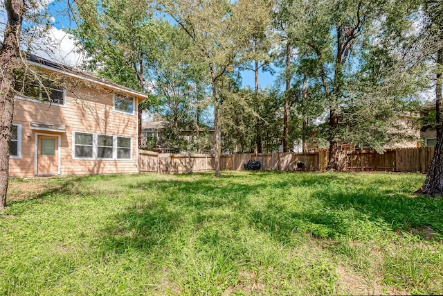 14 Scenic Brook Ct, The Woodlands, TX 77382 - view of fenced backyard