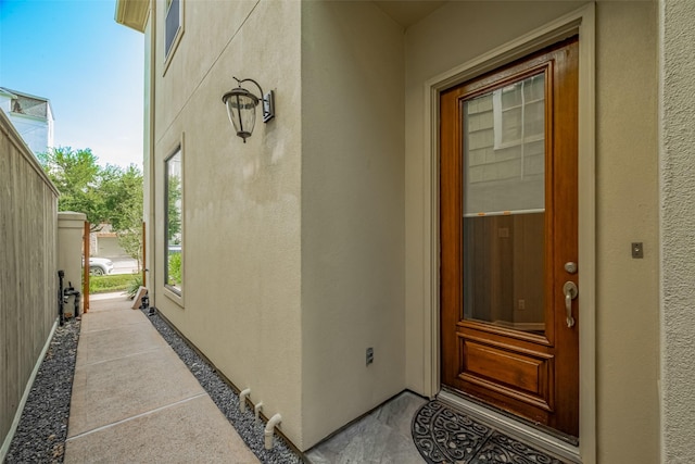 4006 Lanark Ln, Houston, TX 77025 - entrance to property with stucco siding