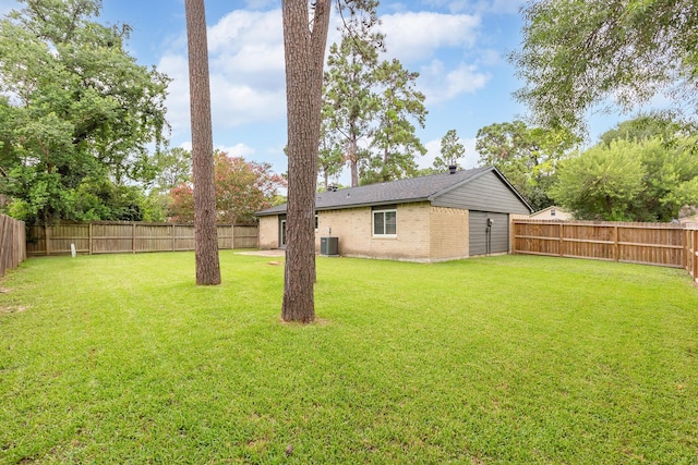 2807 Canary Ln, Humble, TX 77396 - view of fenced backyard