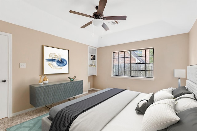 507 Odessa Dr, Magnolia, TX 77354 - bedroom featuring carpet and ceiling fan