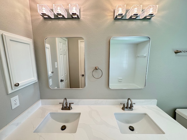 4607 Blue Rose Cir, Missouri City, TX 77459 - bathroom with double vanity