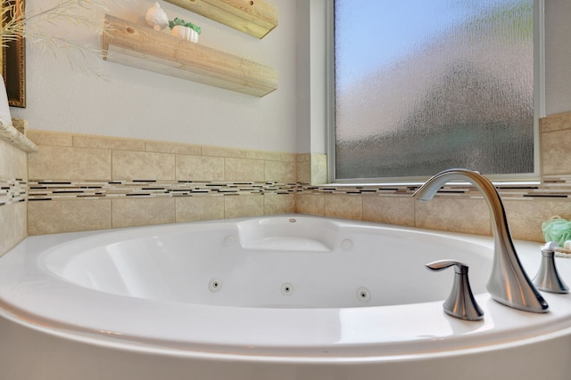 18774 Monetta Dr, New Caney, TX 77357 - full bathroom with a tub with jets