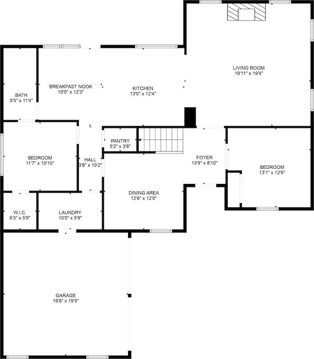 2504 Leroy St, Pearland, TX 77581 - view of property floor plan