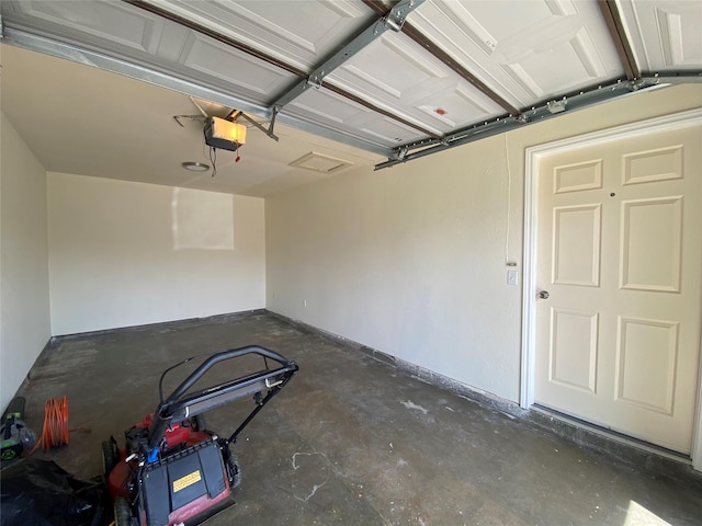 2512 Pine St, Galveston, TX 77551 - garage with a garage door opener