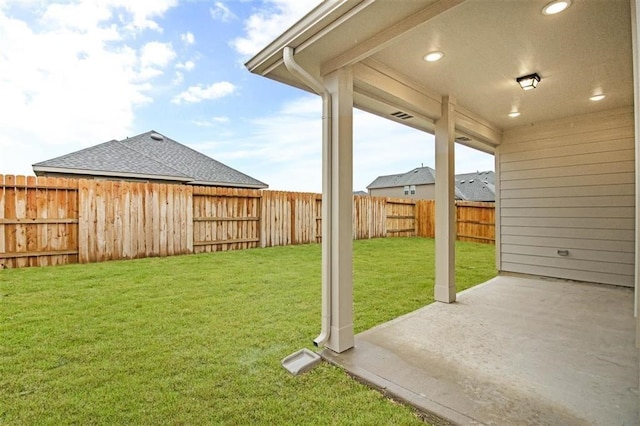 828 Laguna Green Ln, Katy, TX 77493 - fenced backyard featuring a patio
