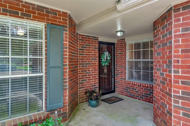 3310 Country Meadows Ct, Pearland, TX 77584 - doorway to property featuring brick siding