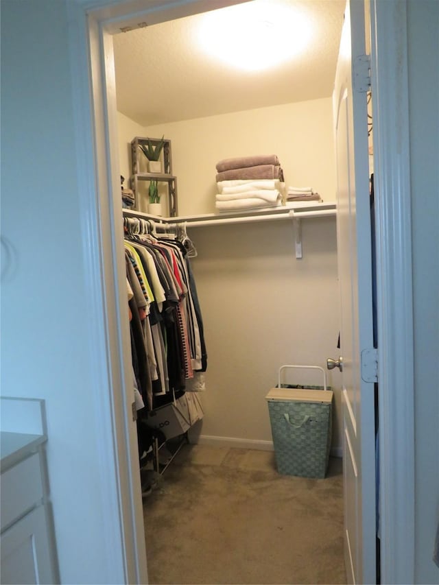 5218 Stone Castle Tower St, Katy, TX 77493 - walk in closet featuring carpet flooring