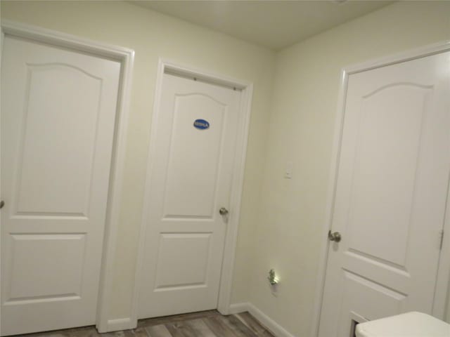 5218 Stone Castle Tower St, Katy, TX 77493 - interior space featuring wood finished floors and baseboards