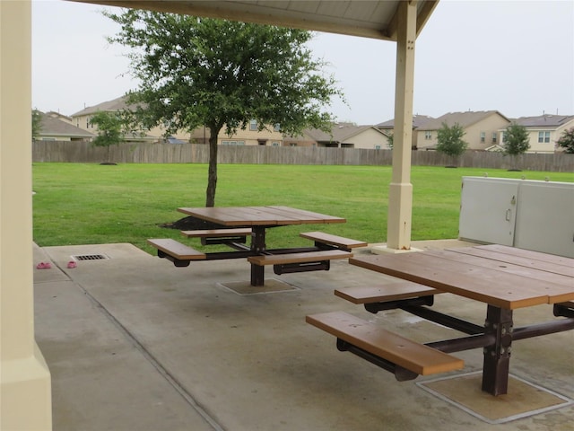 5218 Stone Castle Tower St, Katy, TX 77493 - view of patio / terrace featuring outdoor dining space