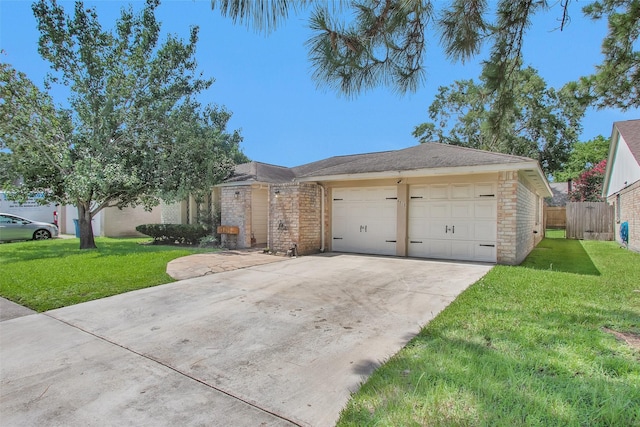 4818 Lost Lake Ln, Spring, TX 77388 - view of front of home featuring driveway, an attached garage, and brick siding