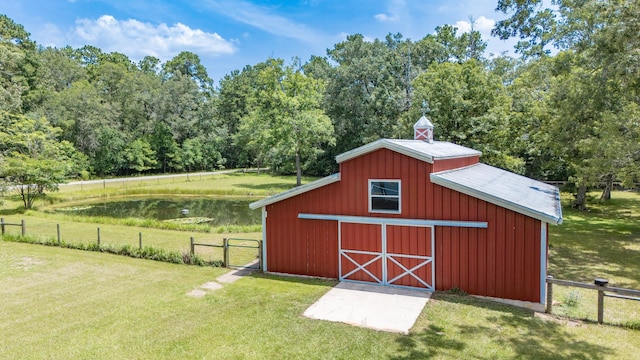 456 Cheatham Rd, Huffman, TX 77336 - view of barn