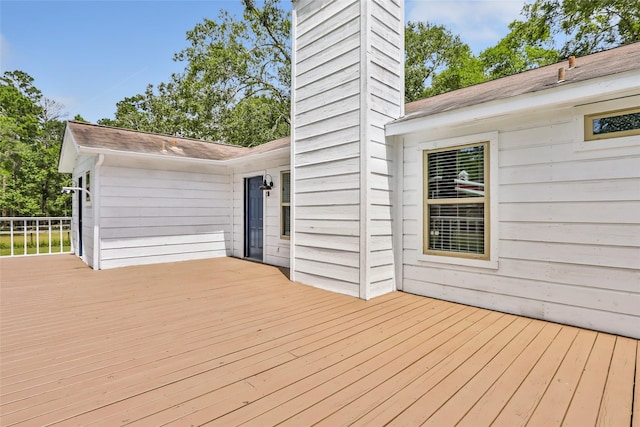 456 Cheatham Rd, Huffman, TX 77336 - view of wooden deck