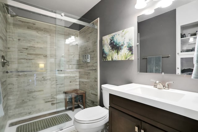 221 Kings Way, Coldspring, TX 77331 - full bath with vanity and a shower stall
