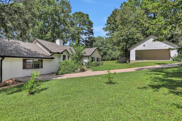 221 Kings Way, Coldspring, TX 77331 - view of green lawn