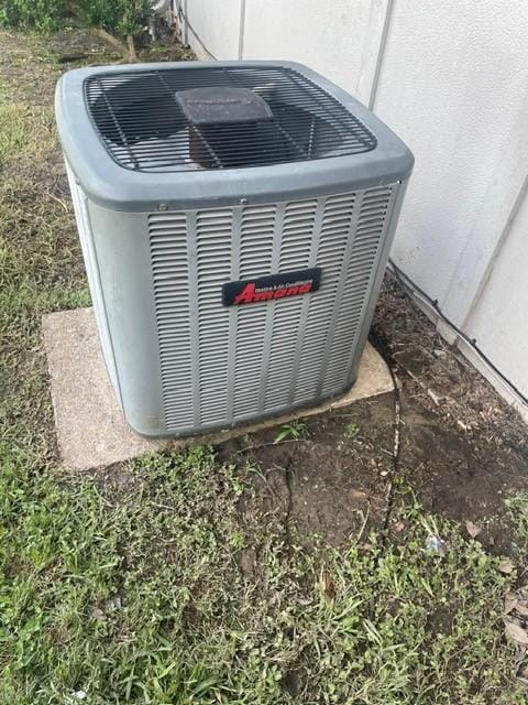 5664 Birchmont Dr Unit 4, Houston, TX 77091 - exterior view of a central air condition unit
