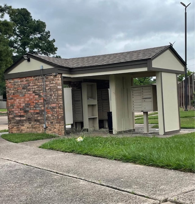 5664 Birchmont Dr Unit 4, Houston, TX 77091 - exterior space with mail area