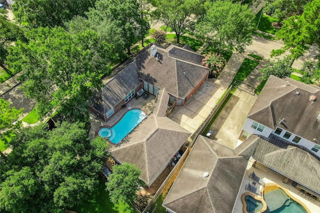 23314 Dunhill Ct, Katy, TX 77494 - aerial view of a pool