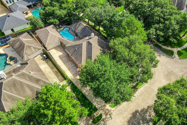 23314 Dunhill Ct, Katy, TX 77494 - bird's eye view of a pool