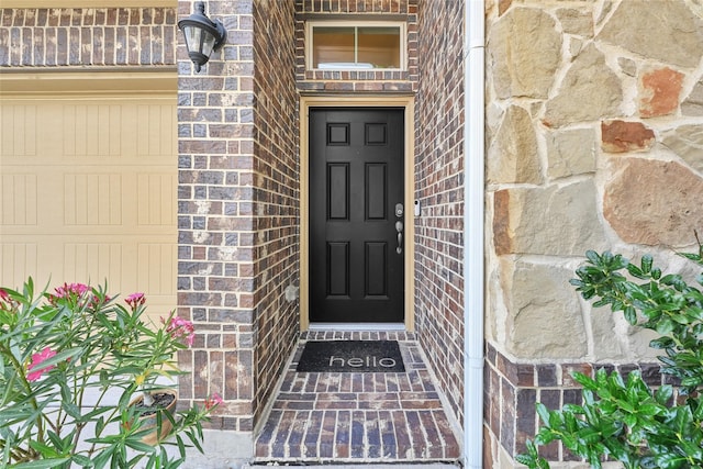 15023 Winter Valley Ct, Humble, TX 77396 - property entrance with brick siding