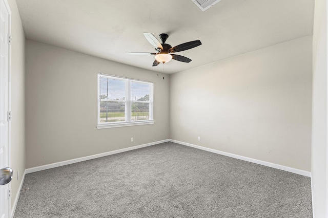 3626 Sparrow St, Houston, TX 77051 - carpeted spare room with a ceiling fan and baseboards