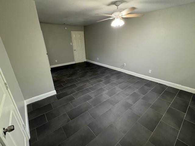 12127 Rhinebeck Dr, Houston, TX 77089 - unfurnished room featuring ceiling fan and baseboards
