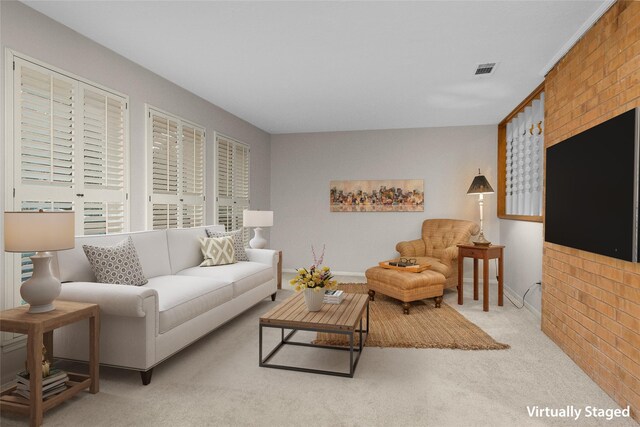 116 April Wind Dr E, Montgomery, TX 77356 - carpeted living area featuring baseboards