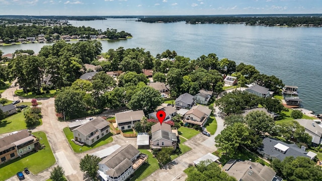 17 Lakeview Vlg, Montgomery, TX 77356 - aerial view of residential area featuring a large body of water