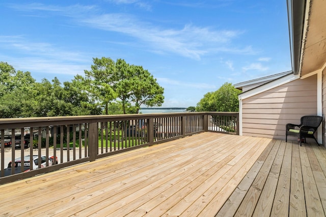 17 Lakeview Vlg, Montgomery, TX 77356 - wooden terrace featuring a water view