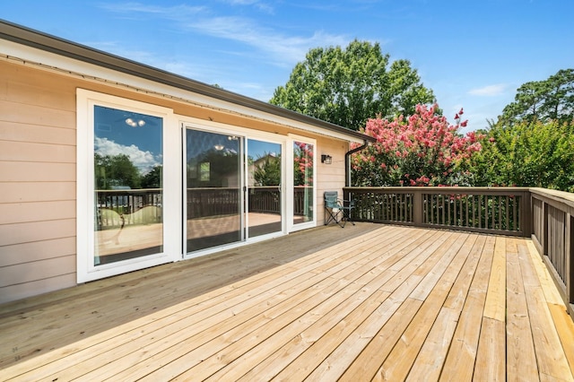 17 Lakeview Vlg, Montgomery, TX 77356 - view of wooden deck