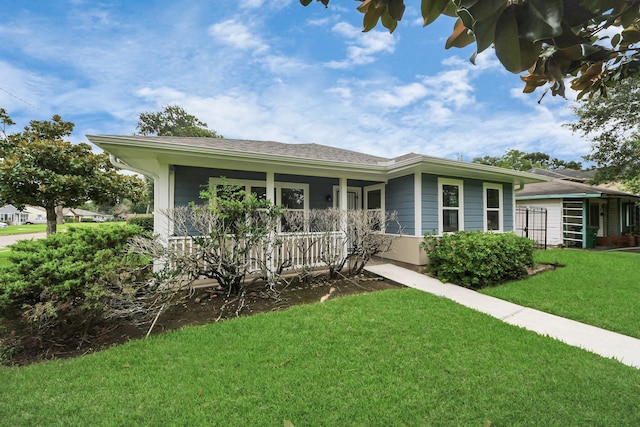 3603 Idaho St, Houston, TX 77021 - single story home featuring a front lawn and covered porch