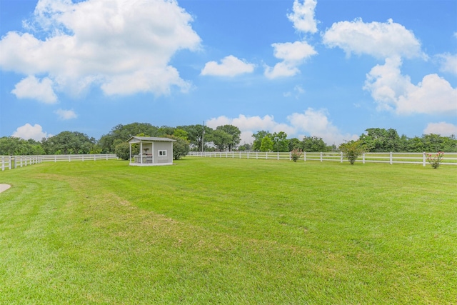 29218 Hay Meadow Ct, Waller, TX 77484 - fenced backyard featuring a view of rural / pastoral area