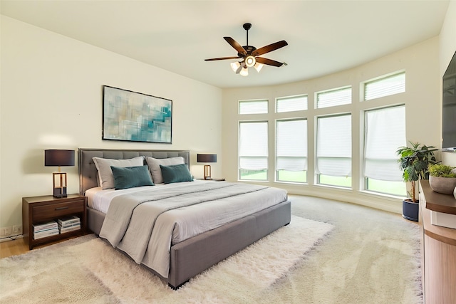 10318 Granite Ct, Iowa Colony, TX 77583 - bedroom featuring multiple windows and ceiling fan