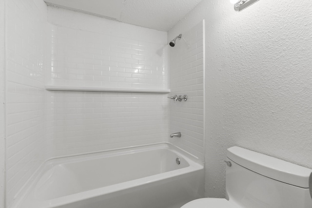 781 Country Place Dr Unit 2083, Houston, TX 77079 - full bath with a textured wall, shower / washtub combination, and a textured ceiling