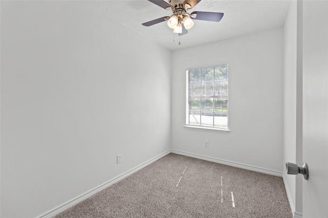 805 28 1/2, San Leon, TX 77539 - carpeted empty room featuring baseboards and a ceiling fan