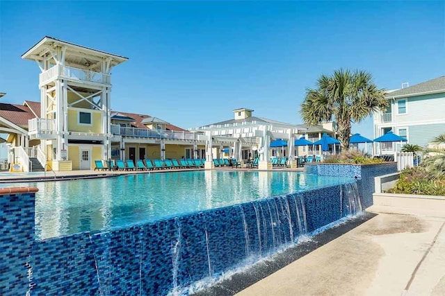 4121 Pointe W Dr Unit 103, Galveston, TX 77554 - view of community pool