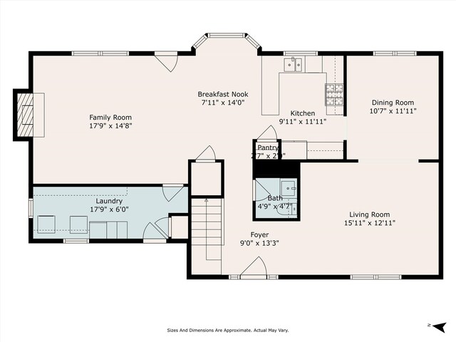 100 W Rainbow Ridge Cir, The Woodlands, TX 77381 - view of room layout