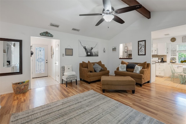 600 Erin Cir, Leander, TX 78641 - living room with light wood finished floors and a ceiling fan