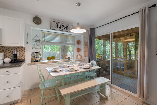 600 Erin Cir, Leander, TX 78641 - dining area with light tile patterned floors